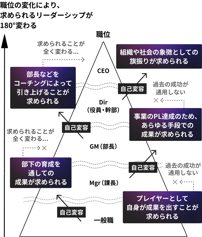 役職ピラミッド